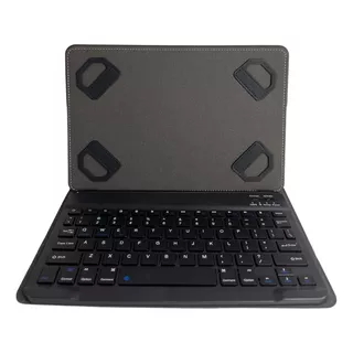 Estuche Funda Forro Universal + Teclado Para Tablet