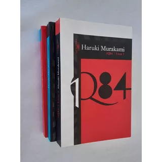 Livro: 1q84 - Haruki Murakami: 3 Volumes