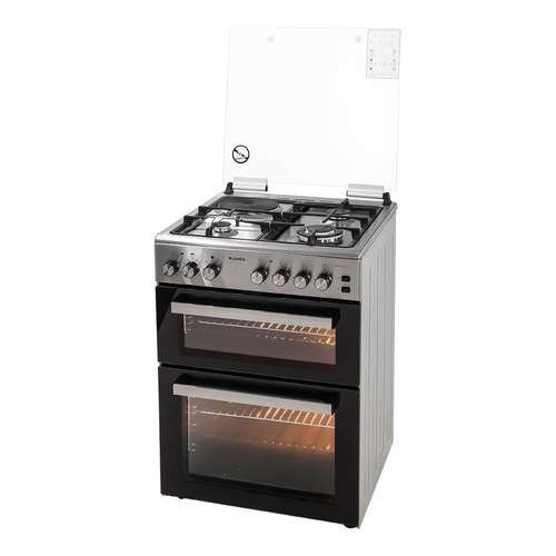 Cocina Doble Horno James C900 Combinada Inox 3+1 Js Color Acero inoxidable