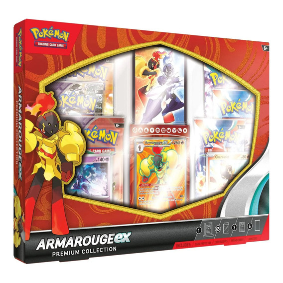 Pokémon Tcg: Armarouge Ex Box Premium Collection Inglés