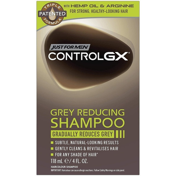 Just For Men Control Gx Shampoo Reductor De Color Gris-negro