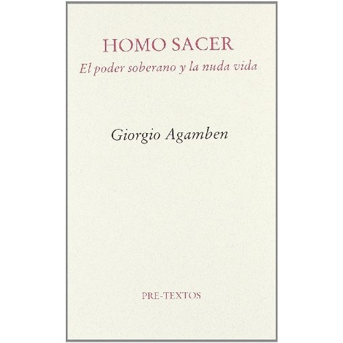 Homo Sacer  - Agamben, Giorgio
