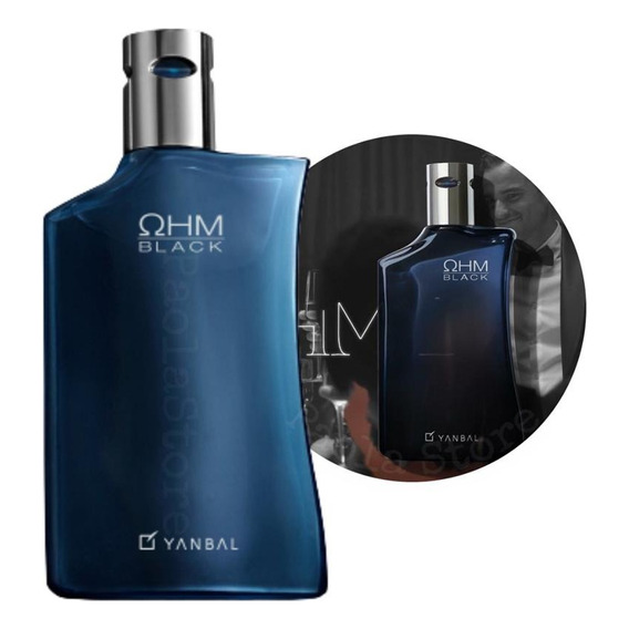 Ohm Black Perfume Hombre 100ml + Bolsa Yanbal Surquillo