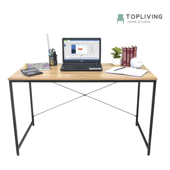 Escritorio Top Living Desk-3 melamina de 120cm x 71.5cm x 60cm