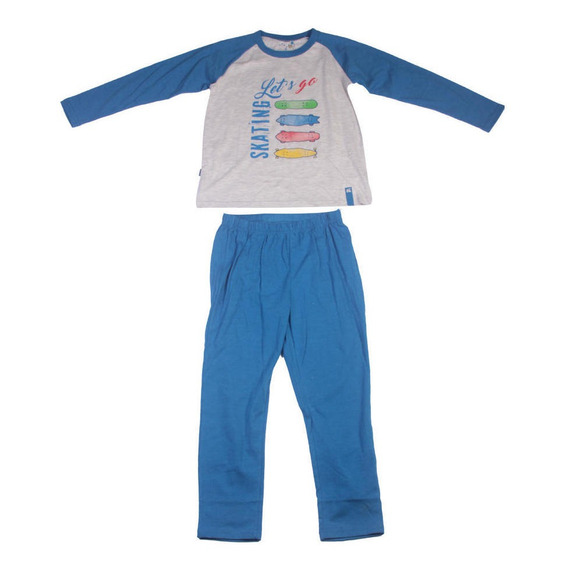 Pijama Niño Azul Pillín