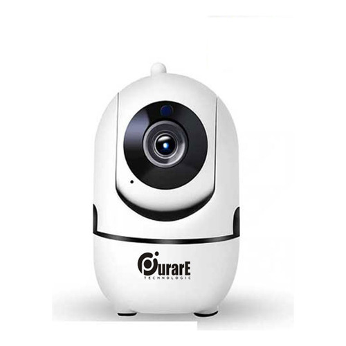 Camara Interior Robotica Wifi Full Hd Inalambrica Seguridad Color Blanco app ycc365