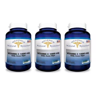 X3 Vitamina C 1000mg Rose Hips Peta - Unidad a $418