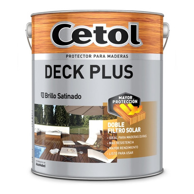 Cetol Deck Plus Brillo Satinado X 1lt Maderas Pisos