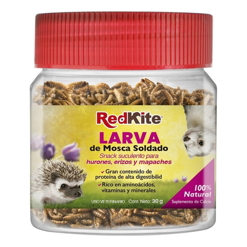 Redkite Ricas Larvas Deshidratadas Hurones Erizos Y Mapaches
