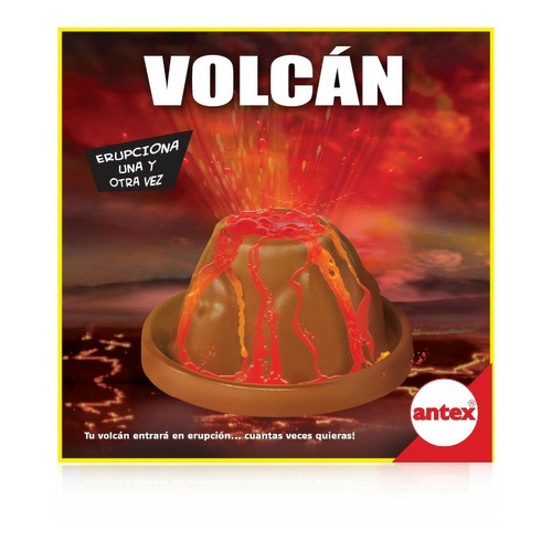 Juego Volcan Antex Erupciona Una Y Otra Vez