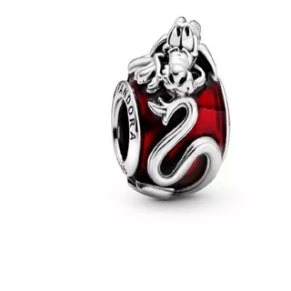 Charm Plata Original Pandora Mushu De Mulan De Disney