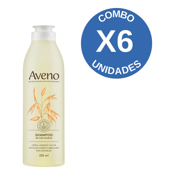 Combo X6 Aveno Shampoo 250 Ml