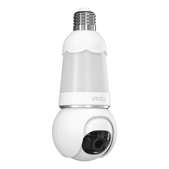 Cámara Ampolleta Wifi Imou Bulb 5mp 360º 2.8mm 25m Fullcolor Color Blanco