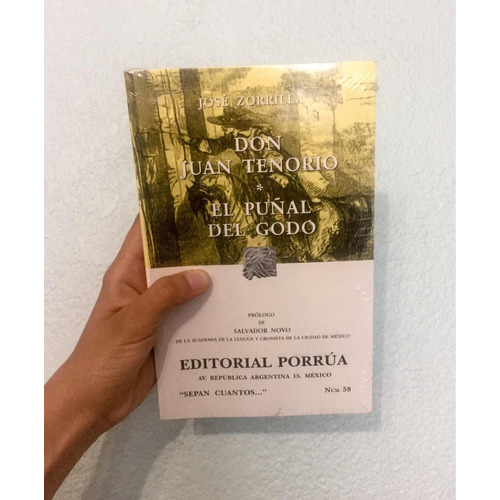Libro Nuevo José Zorrilla: Don Juan Tenorio/ El Puñal Del Go