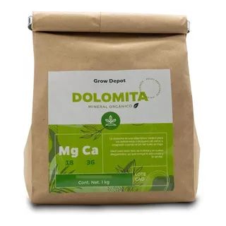 Dolomita 1 Kg En Polvo Orgánico