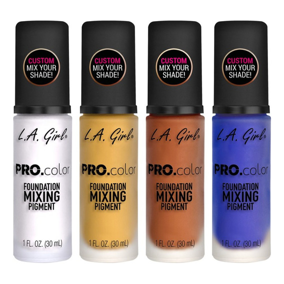 Pack Pigmentos Pro Color Foundation Mixing 