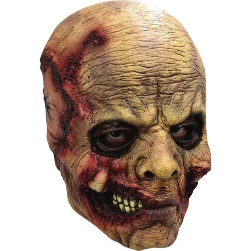 Máscara De Zombie Deceased Disfraz Muerto Viviente Halloween