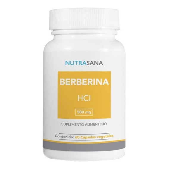 Berberina En Cápsulas 500 Mg