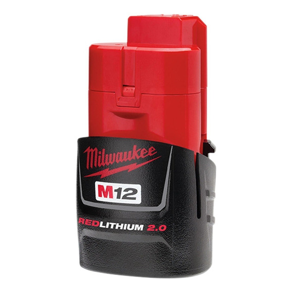 Bateria 12v 2,0 Ah M12 Milwaukee Red Lithium 2.0 4811-2659