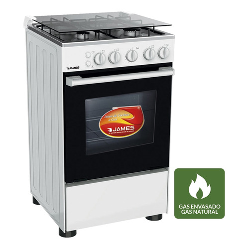 Cocina A Gas James C 505 Mbt 4 Hornallas Horno Enlozado Nnet