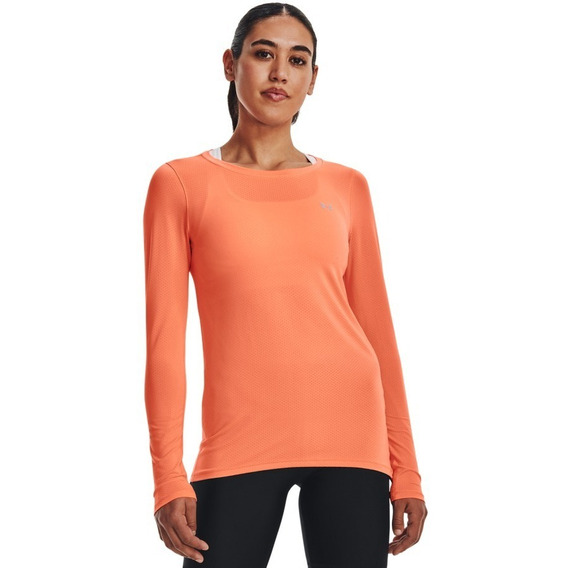 Playera De Entrenamiento Under Armour Hg Long Sleeve Mujer