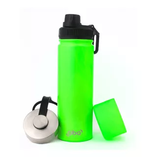 Garrafa Térmica 650ml [verde Neon] Praia , Piscina ,academia Cor Verde