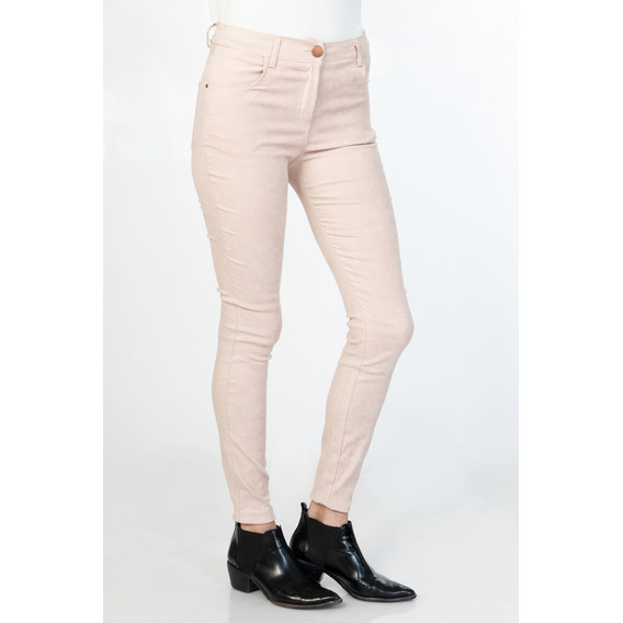 Pantalón Chupín Gamuzado Equilibrium Mujer Asterisco