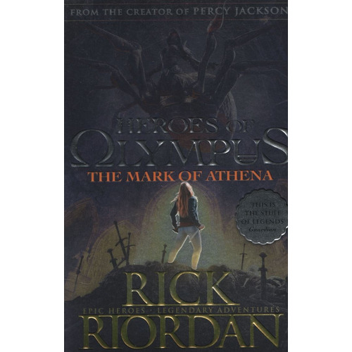 The Mark Of Athena - Heroes Of Olympus 3 - Rick Riordan, De Riordan, Rick. Editorial Penguin, Tapa Blanda En Inglés Internacional, 2013