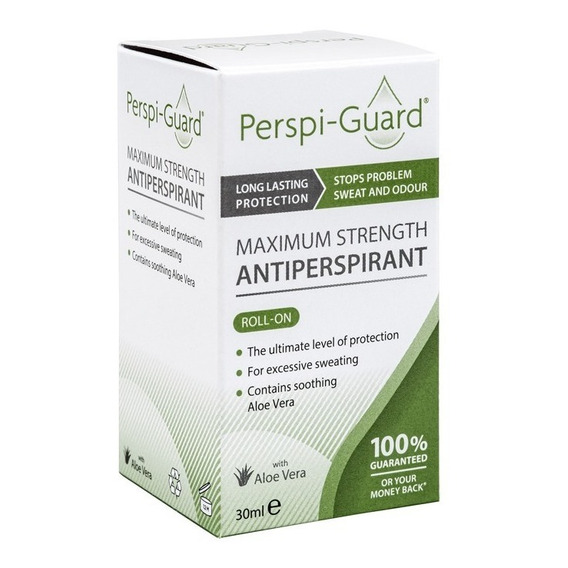 Antitranspirante Fuerza Máxima Perspi-guard Roll On 30ml Unisex / Sudoración Excesiva Y Mal Olor En Axilas - Desodorante