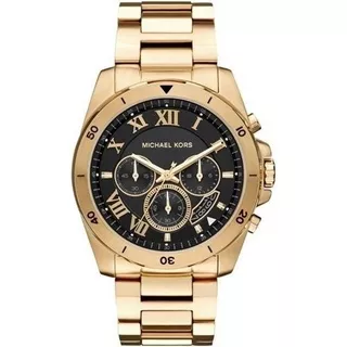 Relógio Masculino Michael Kors Mk8481 Brecken Durado Preto