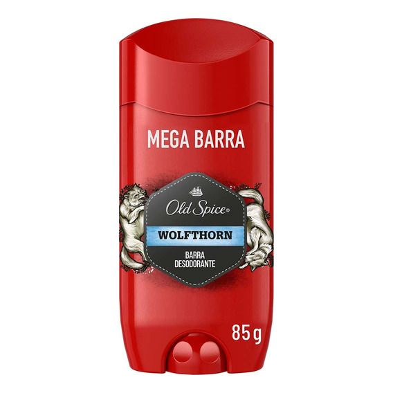 Desodorante Old Spice Wolfthorn Mega Barra 85 G