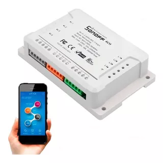 Sonoff Domotica 4ch Switch Inteligente Inalambrico Wifi