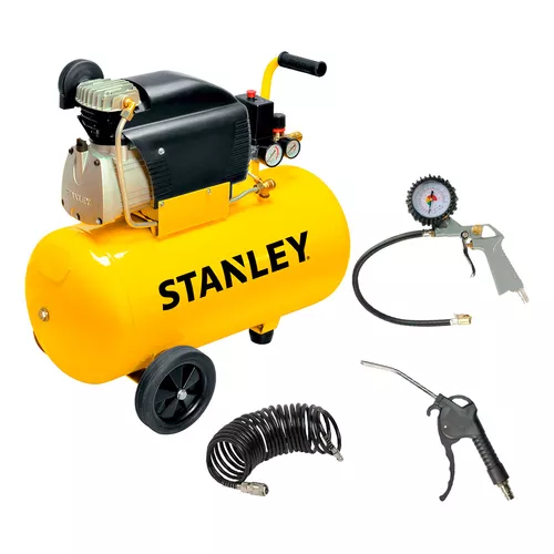 Compresor de aire mini eléctrico portátil Stanley 8215190STC595 1.5hp 230V  50Hz amarillo/negro