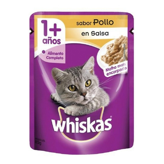 Sachet Whiskas Pollo 20 Un.