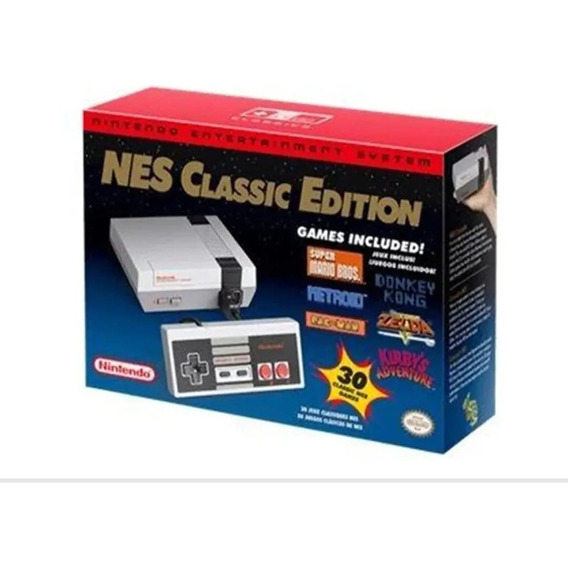 Nintendo Nes Classic Edition Nueva /version Mini + 30 Juegos