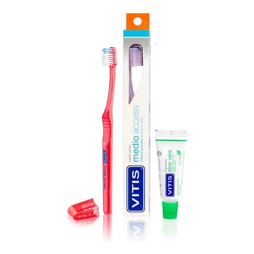 Cepillo de dientes Vitis Cepillo dental access medio medio