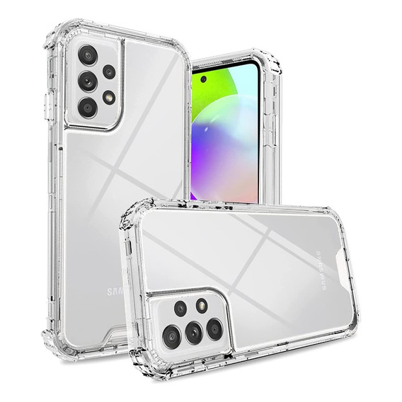 Funda Protector Uso Rudo 3 En 1 Para Samsung 