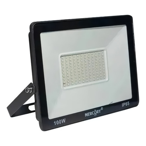 Reflector Led 100w Tipo Tableta Ip65 Para Exterior Interior Carcasa Negro