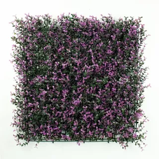 Jardin Vertical Artificial Muro Verde Violet Rain 50x50