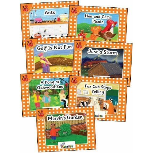 Jolly Phonics Orange Level Readers Complete Set : In Precurs