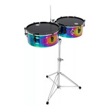 Latin Percussion Tony Succar Signature Timbales Rainbow