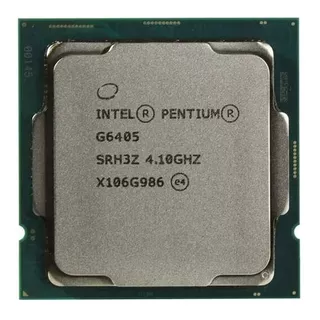 Processador Intel Pentium Gold G6405 Bx80701g6405  De 2 Núcleos E  4.1ghz De Frequência Com Gráfica Integrada