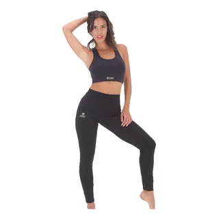 Conjunto Deportivo Lycra Calza Larga + Top Deportivo Gym