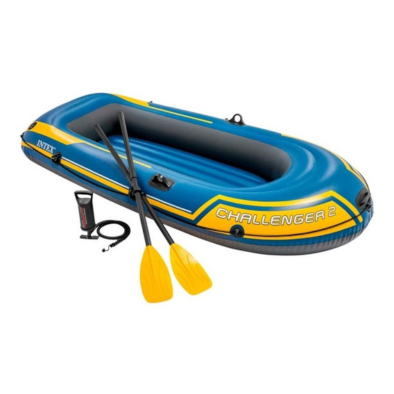 Bote Inflable 236x114x41cm Set Challenger 2 Intex-mimbral