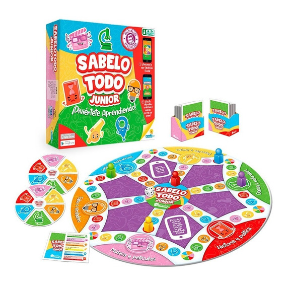  Juego De Mesa Sabelotodo Junior