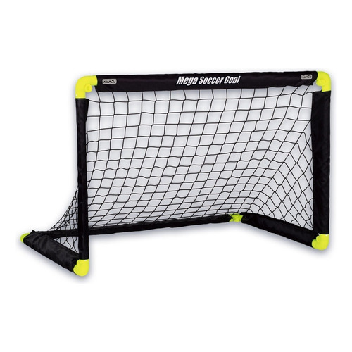 Arco de fútbol Ditoys Mega Soccer Goal de 61cm de largo y 59cm de alto color negro