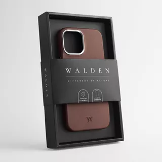 Funda Walden® Moca · Cuero iPhone 15 / Plus / Pro / Pro Max