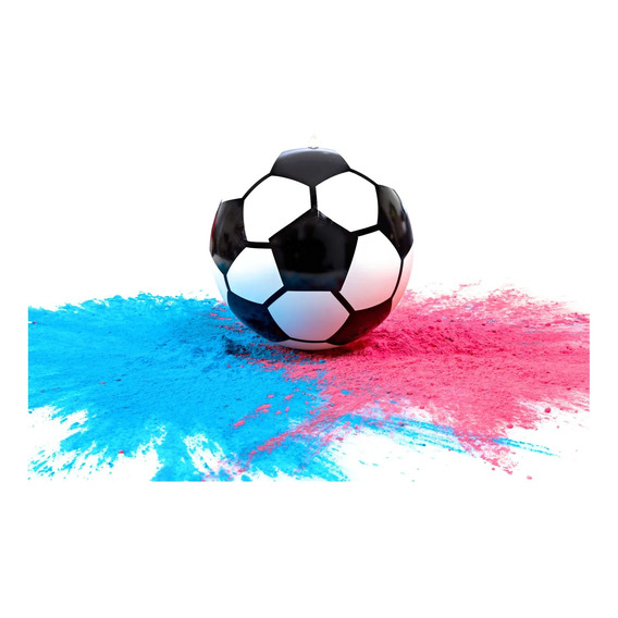 Gender Reveal Pelota Futbol Soccer Revelación Genero Holi 