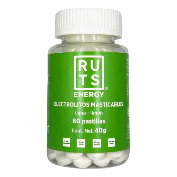 Electrolitos Multisport Ruts Energy Masticables Lima Limon