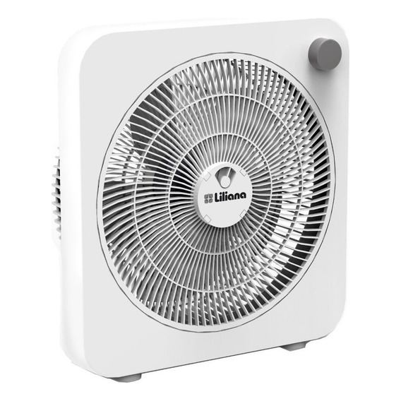 Ventilador De Piso Liliana Vtc12 Turbo Blanco 220 v Cantidad de aspas 5 Color de las aspas Transparente Diámetro 12 " Material de las aspas Plástico